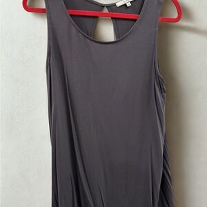 Charcoal Sleeveless Women's Tank Top